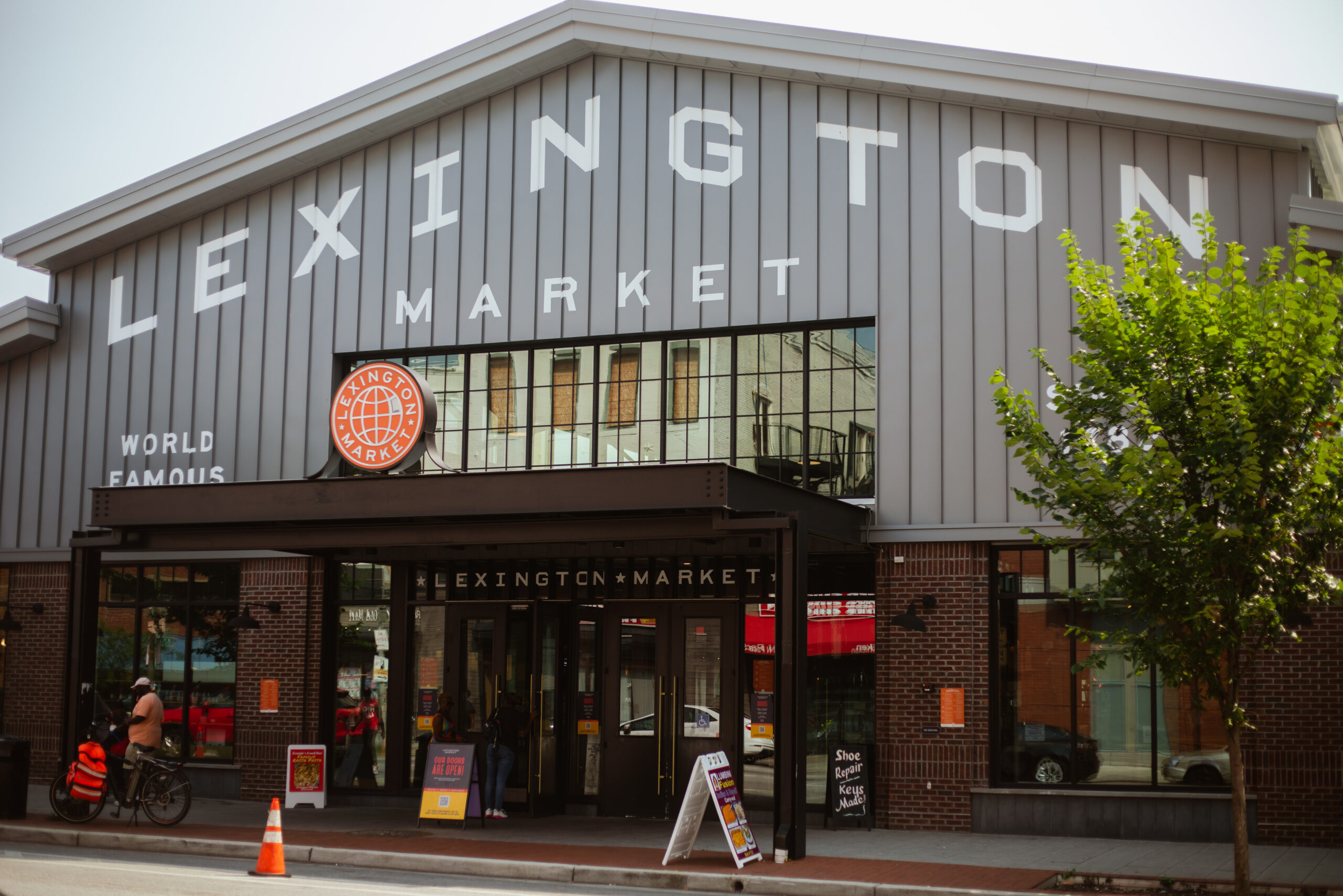 Outside of Lexington Market