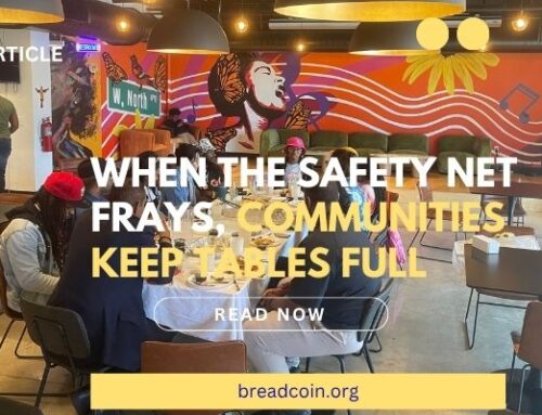 When the safety net frays, communities keep the table full